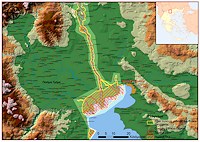 Mort collecting in the outdoor area wetlands